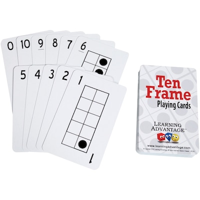 Learning Advantage Ten Frames Playing Cards (CTU7293)