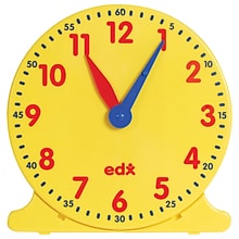 Learning Advantage Geared Demonstration Clock, 12-Hour Clock, Multicolored (CTU25822)