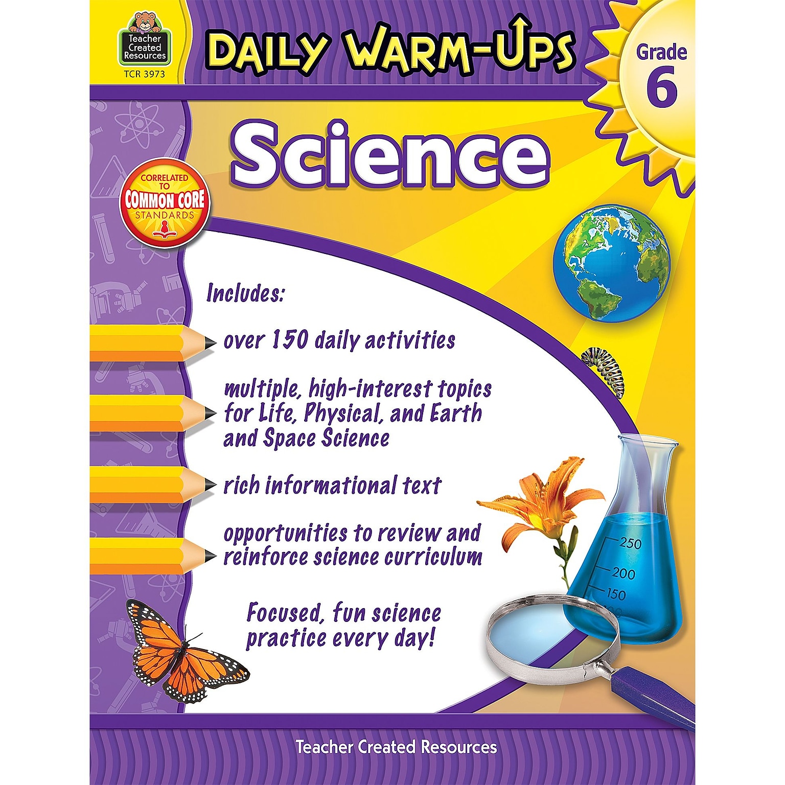 Teacher Created Resources Daily Warm-Ups, Grade 6 (TCR3973)