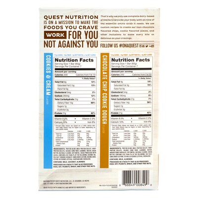 Quest Protein Bar Variety Value Pack, 14 Count (220-00966)