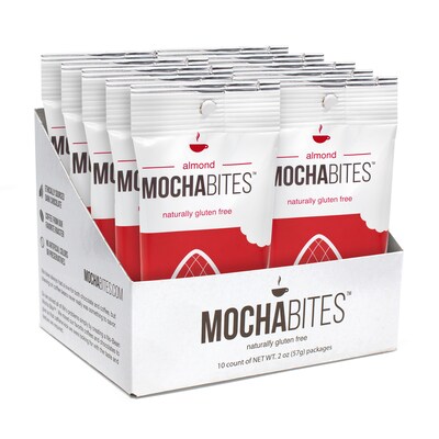 Mocha Bites Almond, 2 oz, 10 Count (220-00980)