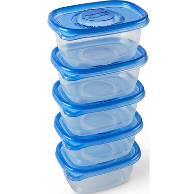 Glad Soup and Salad Containers, 24 oz., 5/Pack (60796)