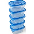 Glad Food Storage Containers, Soup and Salad Container, 24 Ounce, 5 Containers (60796)