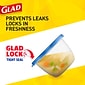 Glad® To Go Lunch Containers, 32 Oz., 4/Pack (78404)