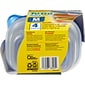 Glad® To Go Lunch Containers, 32 Oz., 4/Pack (78404)