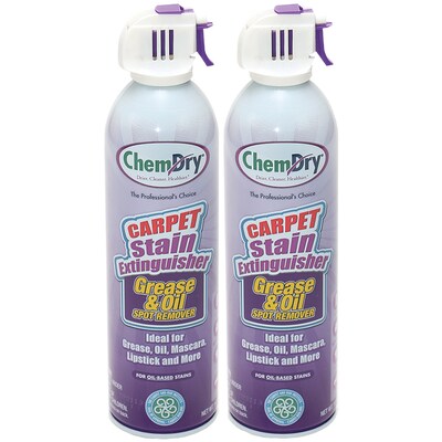 Chem-Dry Chemdry Grease & Oil Spot Remover, 2/Pk (C970-2-E)