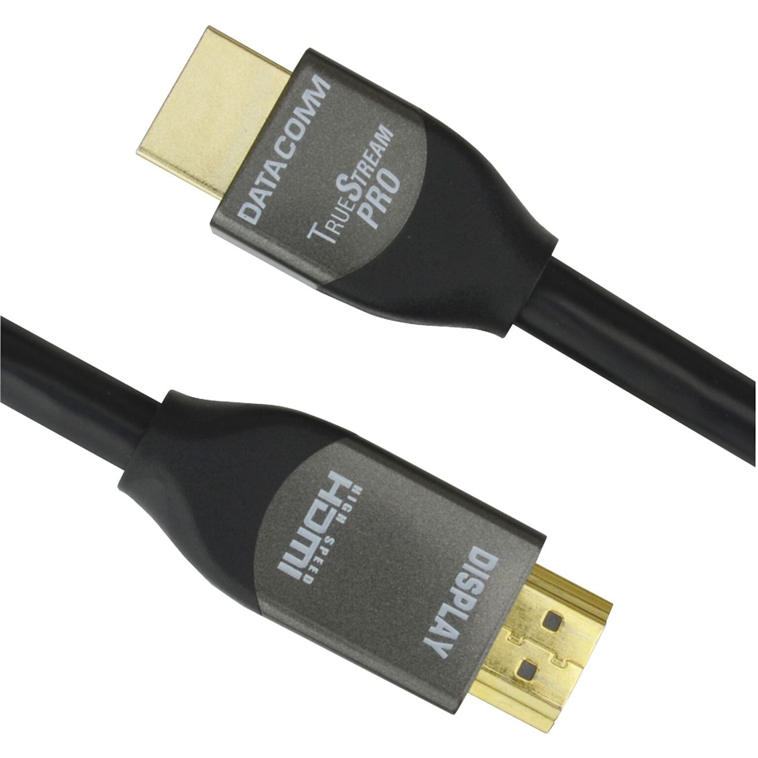 DataComm 46-1820-BK 20 HDMI Audio/Video Cable, Black