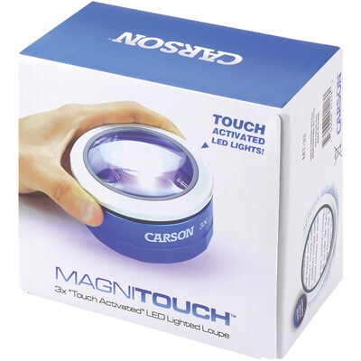 Carson Optical MagniTouch Touch Activated 3x Magnifier (MT-33)