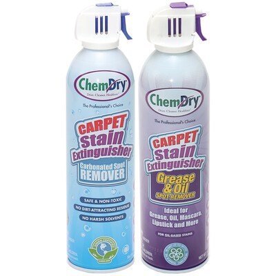 Chem-Dry Chemdry Stain Extinguisher/Grease & Oil Spot Remover Combo Pack (C198-C970A)