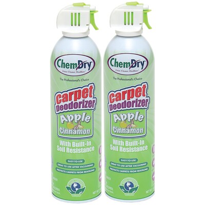 Chem-Dry Chemdry Carpet Deodorizer, Apple Cinnamon, 2/Pk (C317-2)
