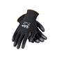 G-Tek 33-B125 Polyurethane Coated Nylon Gloves, XL, 13 Gauge, Black, 12 Pairs (33-B125/XL)