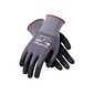 MaxiFlex Ultimate Nitrile Gloves, Gray/Black, Dozen (34-874/M)