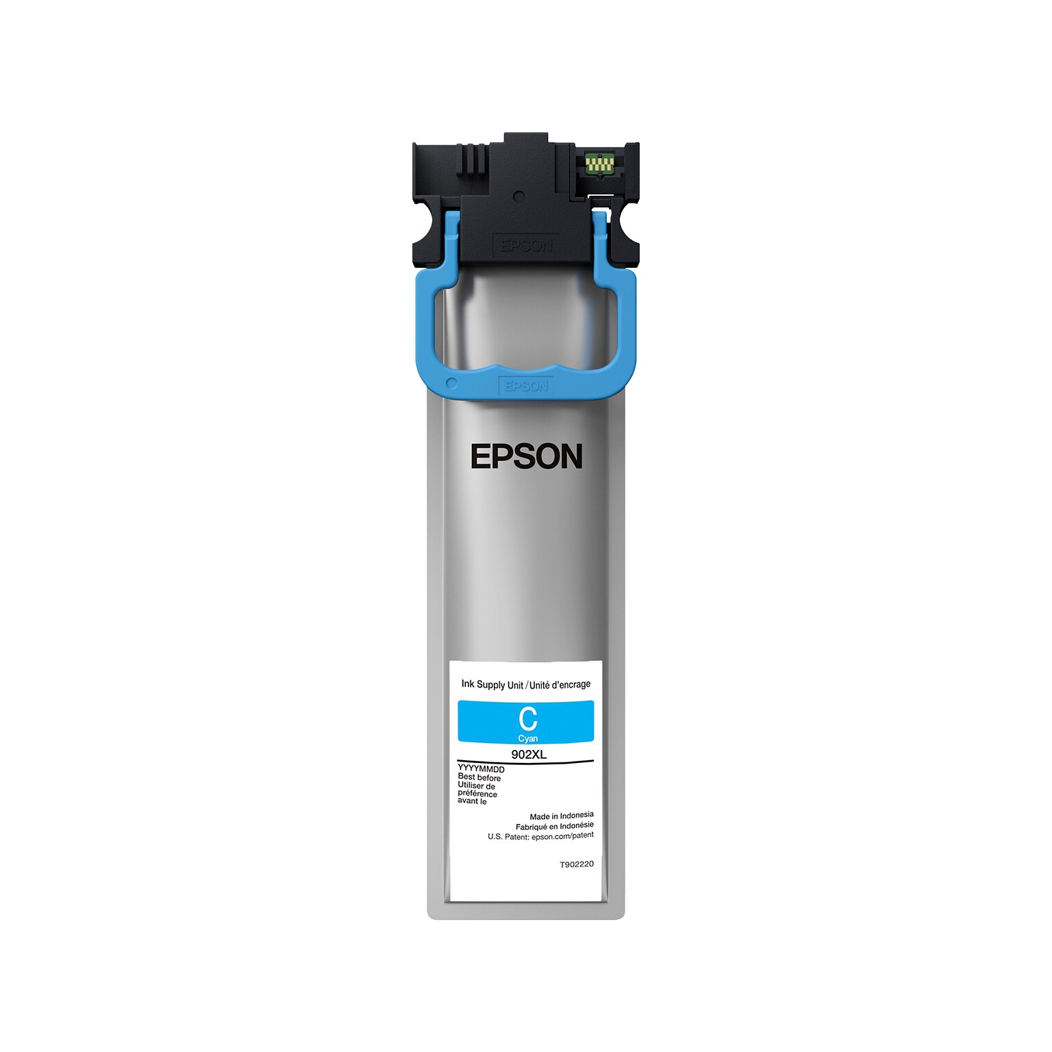 Epson T902XL Cyan High Yield Ink Cartridge, Prints Up to 5,000 Pages (T902XL220)