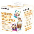 Fujifilm 600017191 Instax Mini Film Pack (starter Value Pack)