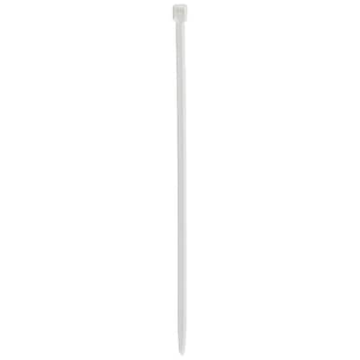 Eagle Aspen 501028 Temperature-rated Cable Ties, 100 Pk (white, 7.5)