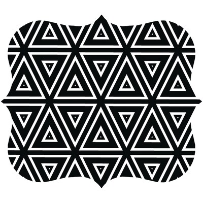 Fellowes Designer Mouse Pad, Geometric Triangles (5919201)