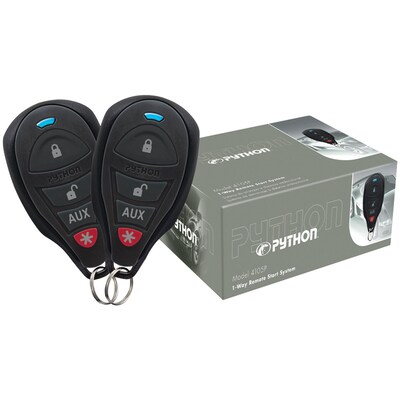 Python 4105p 1-way Remote-start System with .25-mile Range & 2 Remotes