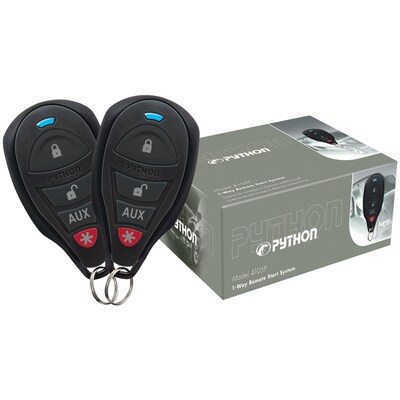 Python 4105p 1-Way Remote-Start System with .25-mile Range & 2 Remotes