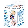 Fujifilm 600017170 Instax Mini Film Pack, Party Value Pack