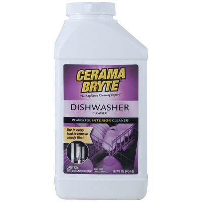 Cerama Bryte Dishwasher Cleaner Liquid, Degreaser, 16 oz (GVI34616)