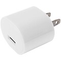 iessentials Ie-ac1USB-wt 1-amp USB Wall Charger, White