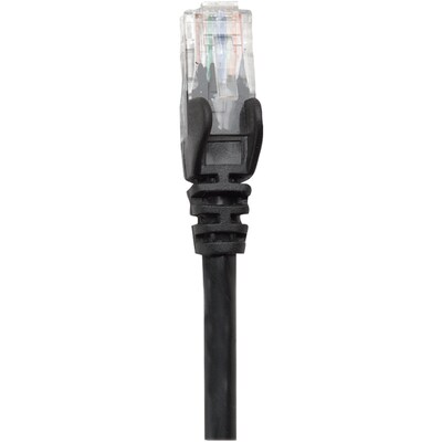 Intellinet Network Solutions CAT-5E UTP 3 Foot PVC Patch Cable, Black (320740)