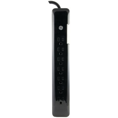 GE 34133 7-outlet Surge Protector with Coaxial Protection, 8ft Cord