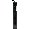GE 34133 7-outlet Surge Protector with Coaxial Protection, 8ft Cord