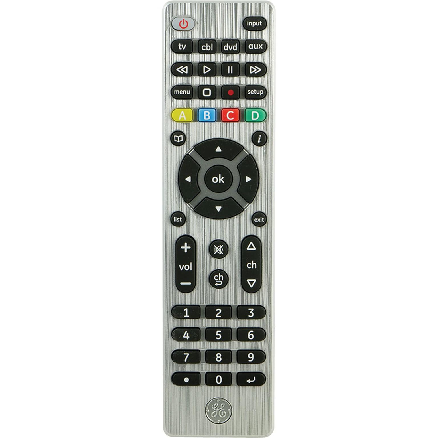 General Electric 33709 4-Device Universal Remote Control