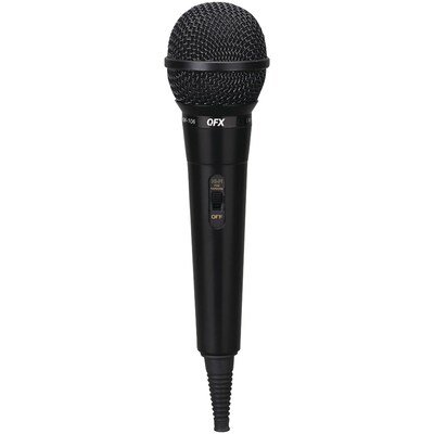 Qfx M-106 Unidirectional Dynamic Microphone with 10ft Cable