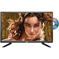 Naxa Ntd-2457a 23.6 Led Tv & Dvd/media Player Combination With Car Package
