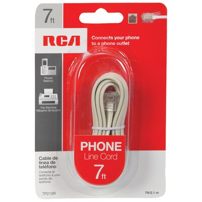 RCA TP210WH Cord, White