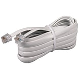 RCA TP231WHR White Phone Line Cord (15ft)