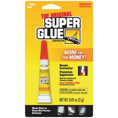 Super Glue Single Use Super Glue, 0.07 oz. (SGCSGH2)