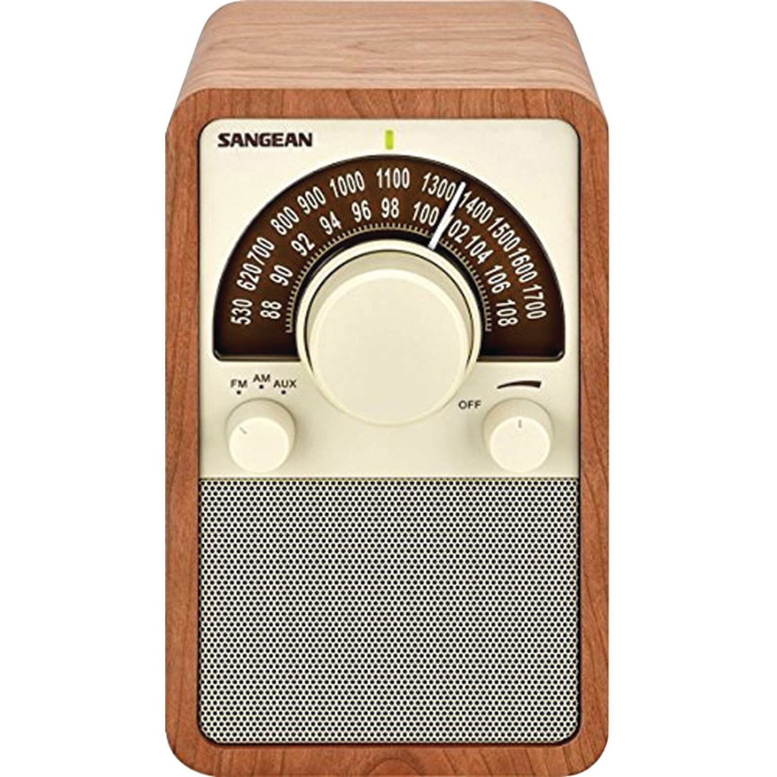 Sangean AM/FM Tabletop Radio (Walnut) (WR-15WL)