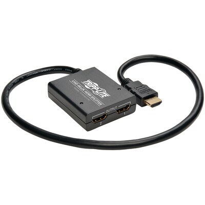 Tripp Lite B118-002-uhd 2-port 4k Hdmi Splitter For Ultra Hd Video With Audio