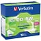 Verbatim 700 MB 80-Minute 4x–12x High-Speed Branded CD-RWs, 10 Pack (VTM95156)