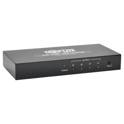 Tripp Lite B118-004-UHD 4-Port 4K HDMI Splitter for Ultra HD Video & Audio