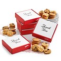 Mrs. Fields® Original Cookies Thank You Box with Nibblers, 12/Carton (ST11021)
