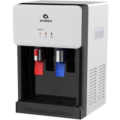 Avalon Countertop Self Cleaning Bottleless Hot & Cold Water Cooler Dispenser & NSF Certified Filter