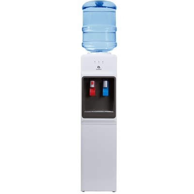 Photo 1 of Avalon 3-5 Gallon White Top Loading Hot & Cold Water Cooler Dispenser (A2TLWATERCOOLER)