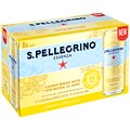 S.Pellegrino Essenza Dark Morello Cherry & Pomegranate Flavored Mineral Water, 11.15 Fl oz. Cans, 8/Pack (12394345)