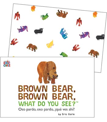Carson Dellosa Brown Bear, Brown Bear, What Do You See™ Learning Cards (145130)