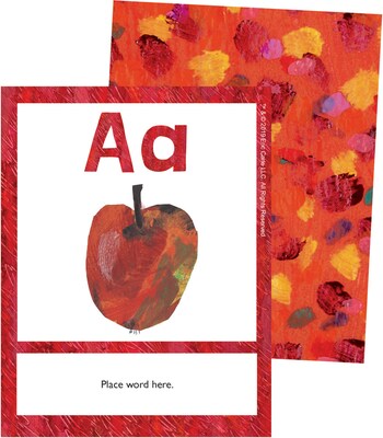 Carson Dellosa World of Eric Carle™ Alphabet Learning Cards (145131)