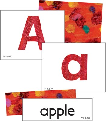 Carson Dellosa World of Eric Carle™ Alphabet Learning Cards (145131)