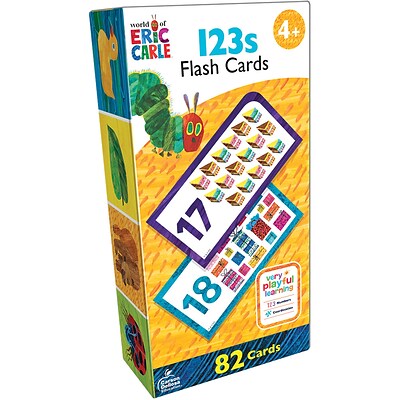 Carson Dellosa World of Eric Carle™ 123s Flash Cards (134058)