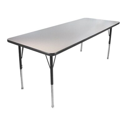 Advantage 30 x 70 Activity Table - Gray/Black  (AT3072-GB-5)