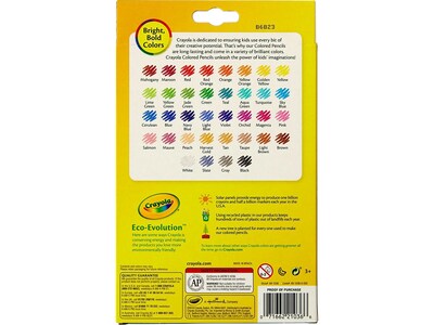 Crayola Erasable Colored Pencils, Assorted Colors, 36/Pack (68