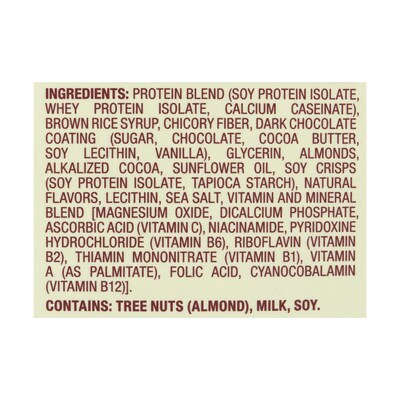 thinkThin Gluten Free Almond Brownie Protein Bar, 10 Bars/Box (307-00117)