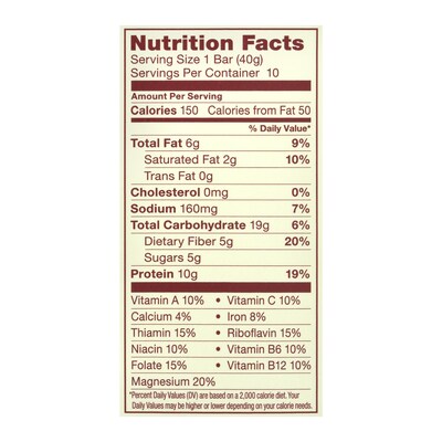 thinkThin Gluten Free Almond Brownie Protein Bar, 10 Bars/Box (307-00117)